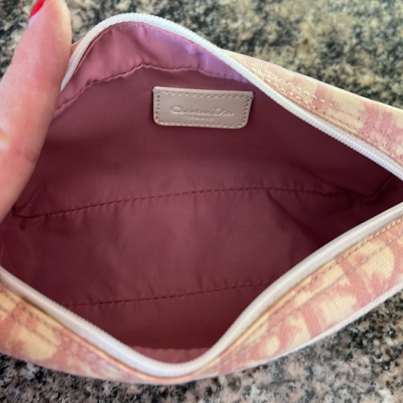 Christian Dior Trotter Canvas Cosmetics Pouch - Picture 7 of 9